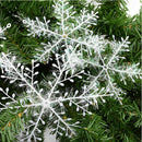 180PCS Home Decorating Window Arrangement Simulation Snowflake