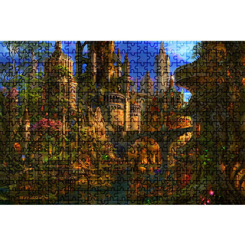 1000pcs Magic Garden DIY Puzzle Paper Jigsaw Toys Art Picture Decoration