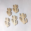 5PCS/Set Craft Prop Shape Decoration Cactus Scene Innovative Home Wooden 7W69