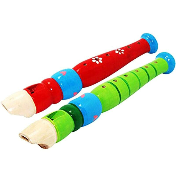 2 Pieces Suitable For Children'S Color Piccolo Flute,Learning Rhythm Instru E9D5