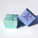 4pcs 4 x 4 cm High Quality Jewelry Organizer Box Rings Storage Box Small Gi
