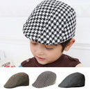 Kids Boys Flat   Newsboy Baker Beret Hat Casual Duckbill Cabbie Caps