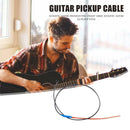 Folk Guitar Bridge Piezo Pickups Cable Acoustic Guitar Soft EQ Pickup Stick