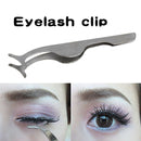 Tools False Eyelashes Auxiliary Clip Tweezers Stainless Multifunctional