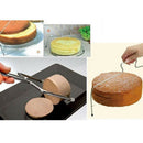 Cake Slicer Cutter & Levelling Adjustable wire Saw blade Leveller Birthday Party