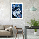 5D DIY Full Drill Diamond Painting Looking Dog Cross Stitch Embroidery Kit
