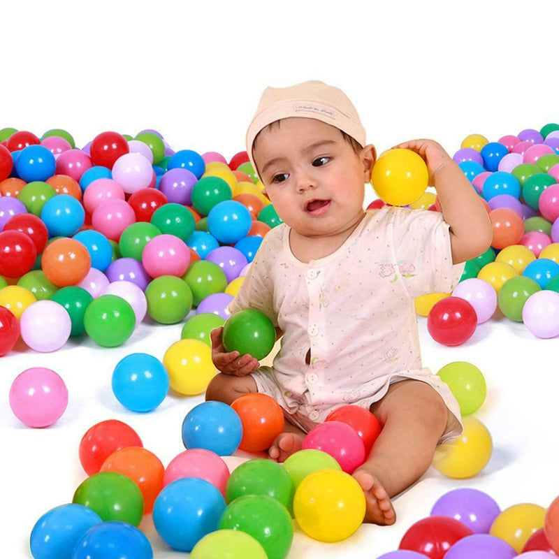 100pcs Eco-Friendly Colorful Ocean Wave Soft Balls Pool Outdoors Baby Toys