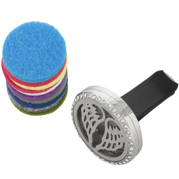 Car Air Freshener Essential Oil Diffuser Clip - 316L Stainless Steel Natura Z3Y7