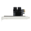 PCIe to 4-Port SATA 3.0 III Expansion Controller Card Adapter 6G Replacement