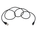 Replacement USB Charging Data Cable & Watch Band for Garmin Fenix 5x Black