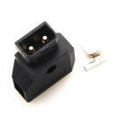 2pcs D-Tap Connector Male Plug for BMCC BMPC DSLR Rig Battery Power Supply