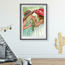 5D DIY Full Drill Diamond Painting Girl Embroidery Mosaic Kit Home Decor
