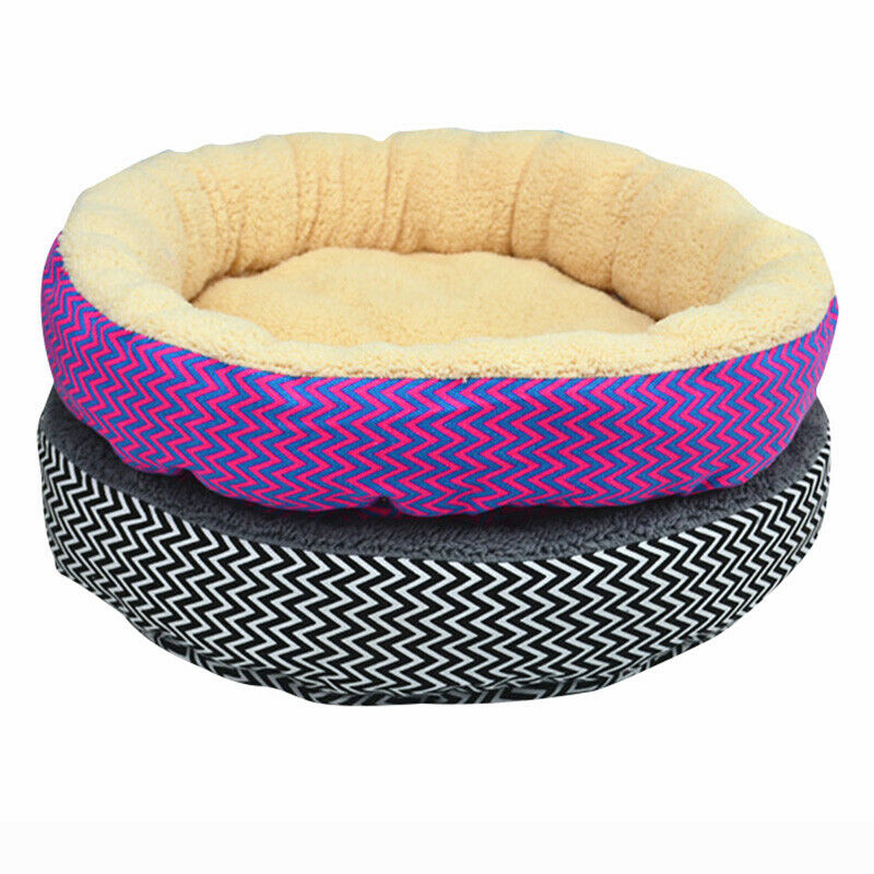 Cushion warm couch bed for pet puppy dog cat in winter-Beige M J9P5