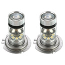 2Pcs H7 10000W 150000LM Car LED Headlight COB Kits Fog Light 6000K White New