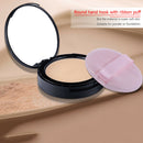 Soft Beauty Powder Puff Face Foundation Cosmetic Tool Makeup Sponge (Pink) A