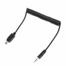 3.5mm-N3 Camera Remote Shutter Release Control Connect Cable For D600/7000 Nikon