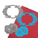 Metal Cutting Dies Scrapbook Card Embossing DIY Oval Frame Template Stencil *1