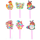 Cartoon Animal Windmill Wind Spinner Pinwheel Home Garden Yard Decor Kids ToME