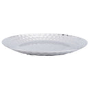 Large Round Stainless Steel 16cm Serving Tea Tray With Dot Design