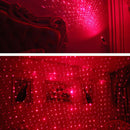USB Car Atmosphere Lamp Interior Ambient Star Light LED Projector Starry Lamp