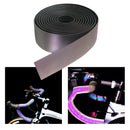 Non-slip Bicycle Handlebar Tape Reflective Bike Cycling Bar Wrap Pu Leather