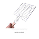 New Barbecue Grilling Basket Grill BBQ Net Steak Meat Fish Vegetable Holder Tool