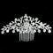 Bridal Wedding Flower Diamante Crystal Rhinestone Women Hair Comb Headpiece