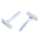 White Rake Comb for Dogs Brush Short Long Hair Shedding Remove Cat Dog BrusSEAU