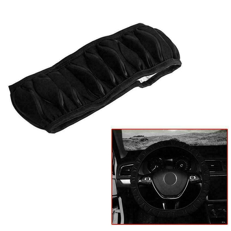 1* Car Steering Wheel Cover Anti-slip Elastic Breathable Accessories L1C2
