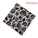 seafood Embossing folders Plastic Embossing Folder For Scrapbooking DIY card JS