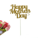 1pc Cupcake Toppers Glitter Happy Mother's Day Cake Topper Cake Flags Decor ~ï¼ˆ