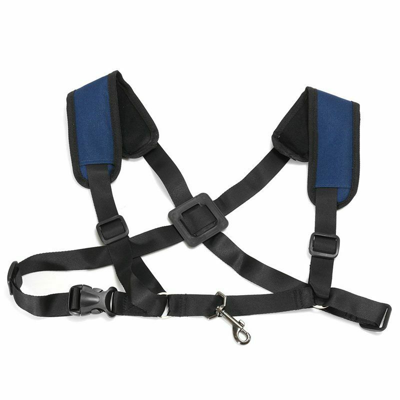 Adjustable Soft Sax Harness Shoulder Pad Strap Saxophone For Alto