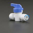 Ball Valve for RO Water Tank Quick Connect Fitting 1/4" Reverse Osmosis Filter
