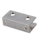 Rectangular 10-12mm Glass Shelf Clip Clamp Holder Support Bracket