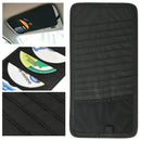 Car Sun Visor 12 Disc CD DVD Card Case Storage Holder Organizer Pocket Bag Black