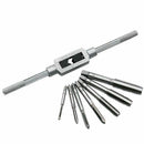 8pcs Thread Metric Machine Wrench Hand Screw Thread Plug Taps Set M3 M4 M5  Y2F8