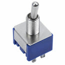 AC 6A 125V 2 Position 6Pins DPDT ON-OFF Mini Toggle Switch 4 Pcs D1N6