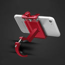 Aluminum Bicycle Phone Holder For 3.5-6.2 Inch Smartphone Adjustable Suppor