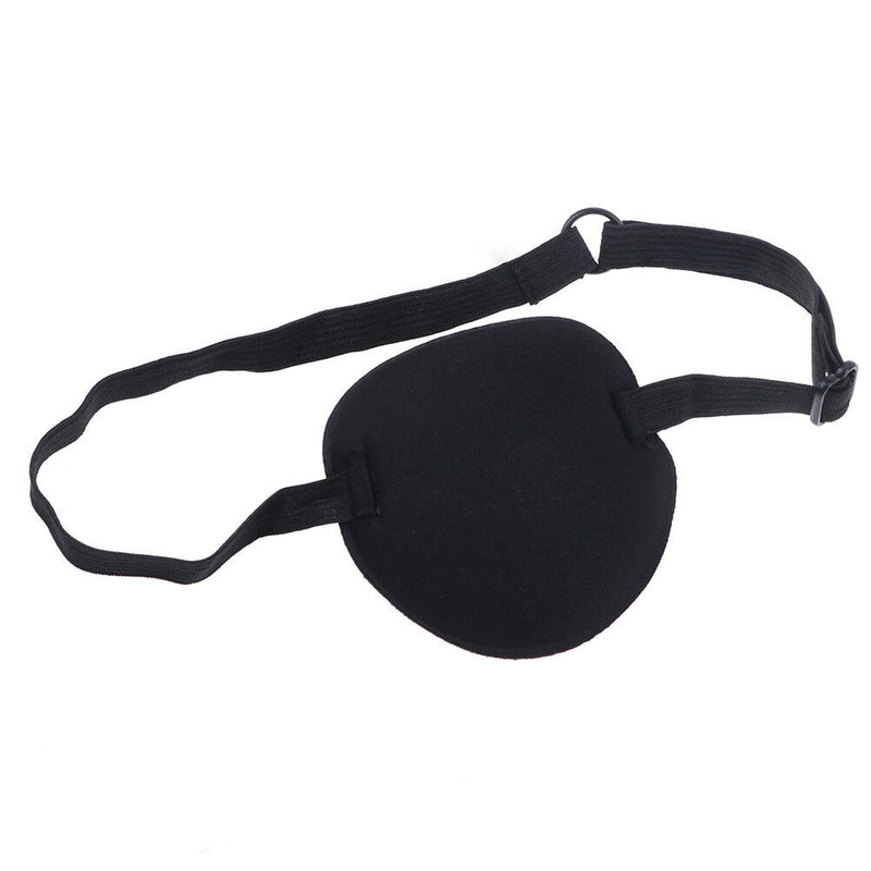Concave eye patch goggles foam groove washable eyeshades adjustable strap ran Kw