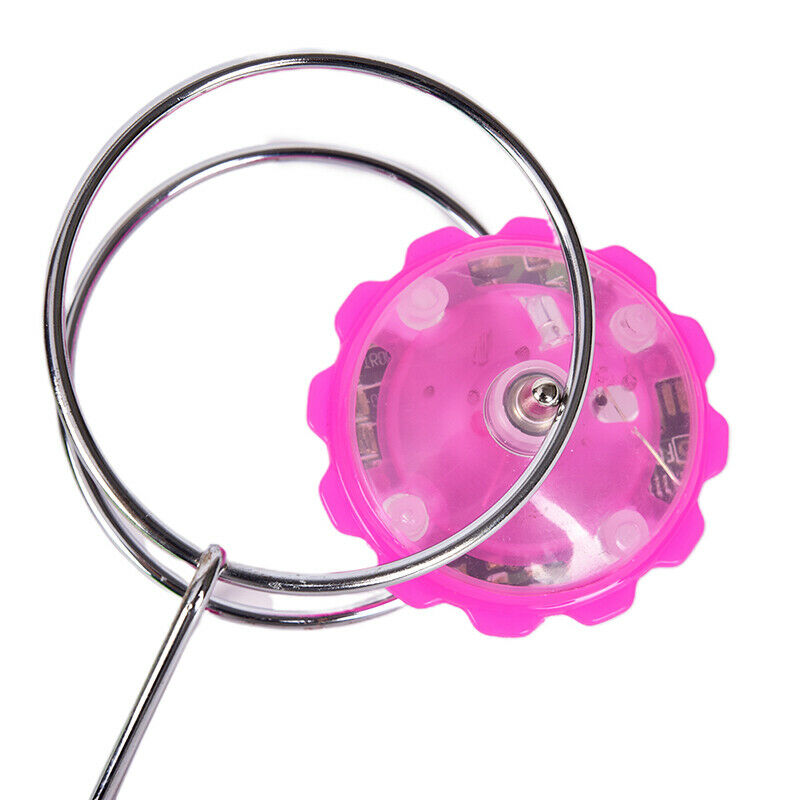 1pc Gyro Gyroscope Magic Track yo-yo Led Gyro Toys For Gift Spinning  OZ