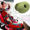 Dual Comfort Cushion Home Memory Foam Hip Lift Seat Cushions (Army Green)