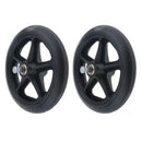 2x Wheelchair Front Castor Wheels Replacement Part