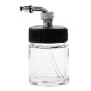 Professional Clear Dual-Action Side-Pot Airbrush Glass Bottle Paint Cup 22CC