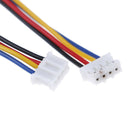 2Pcs Universal small 4 Pin to 3pin 4pin fan PWM connector extension cable OZ