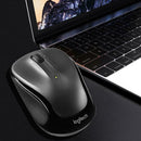Logitech M325 USB Wireless 1000 DPI 2.4GHz Unifying Optical Mouse (Black)