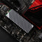 M.2 2280 SSD Hard Disk Aluminum Heat Sink with Thermal Pad for Desktop PC