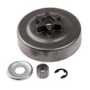 3/8 6T Clutch Drum Sprocket Washer E-Clip Kit For Stihl Chainsaw 017 018 02 T3Y5