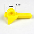 Lots 10 57mm Yellow Grilled Protective Tire Changer Bird Head Remover Pad