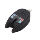 Electronic 2 LEDs Light Fish Bite Sound Alarm Alert Bell For Fishing Rod Adjust