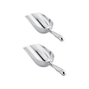 2X Aluminum Ice Scoop Shovel Metal Multi-function Food Shovel Sugar Sweet Scoop